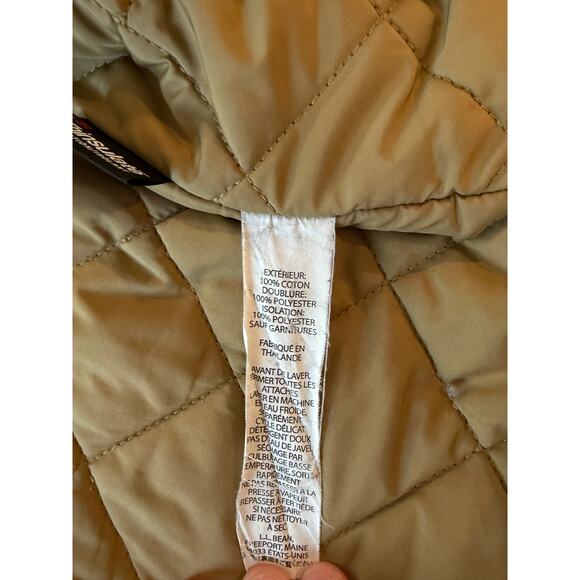 Vintage LL Bean Chore Jacket Barn Tan Field Coat Canvas Tan 3X - Picture 9 of 10